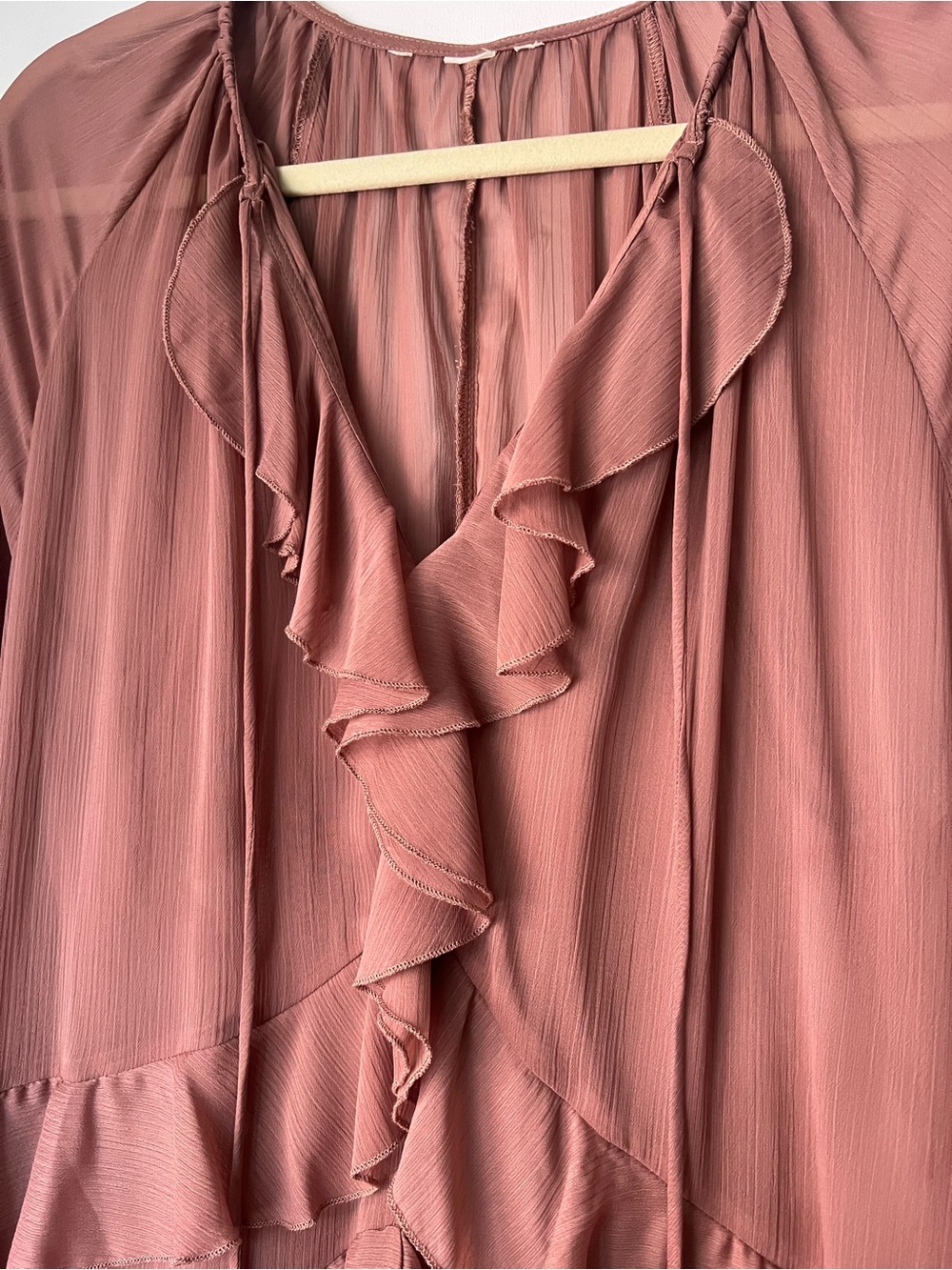 Beautiful Zara Maxi Ruffle Dress - Picture 2 of 10